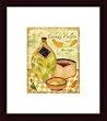 Art Poster Wood Framed Print - Garlic Dipping Oil - Artist: Valorie Wenk- Poster Size: 8 X 10