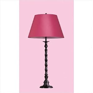 Ripple Table Lamp with Maylis Shade in Lava Bronze