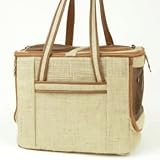 ECO - FRIENDLY PET TOTE - BURLAP