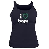 I Recycle Boys: Custom Junior Fit Jersey Spaghetti Strap Tank Top