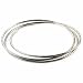 Sterling Silver Three Bangle Bracelet Set