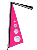 Hot Pink - bicycle safety flag - Medium