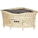 Corner Station Pet Bed - Great Space Saving Pet Bed (Honey) (14.25H x 19.5W x 27.5D)