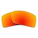 Revant Replacement Lenses for Oakley Eyepatch 2 sunglasses, UV Protection, Anti-Scratch and Impact Resistant, Polarized Fire Red Mirrorshield