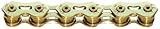 KMC K710SL SuperLite Kool Bicycle Chain (1-Speed, 1/2 x 1/8-Inch, 100L, Ti-N Gold)