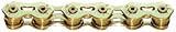 KMC K710SL SuperLite Kool Bicycle Chain (1-Speed, 1/2 x 1/8-Inch, 100L, Ti-N Gold)