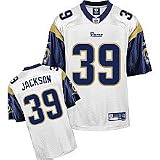 Steven Jackson White Reebok NFL Premier St. Louis Rams Jersey - XX-Large