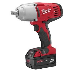 Milwaukee 2662-22 18-Volt M18 1 2-Inch High-Torque Impact Wrench with Pin Detent by 