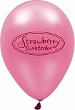 Strawberry Shortcake Scented Party Balloons 6 Pack