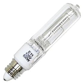 Eiko 15232 - Q100CL/MC-120V Screw Base Single Ended Halogen Light Bulb
