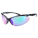 RV78 Sport Wrap Sunglasses for Golf, Cycling, Running. Mirror lens colors