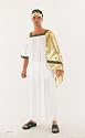 MENS FANCY DRESS GREEK MAN TOGA COSTUME