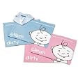 SUGAR BOOGER Pink CLEAN & DIRTY Organizer Pouches Baby