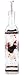 Black & White Rooster Oil/Vinegar Bottle 39551