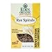 Rye Spirals, Organic,100% Whole GrainThis rye is grown on the high plains of North Dakota on family farms by those dedicated to building vital soil, cleansing the environment, and producing the safest, most nutritious and delicious food. Rugged climate and careful consideration for the plant environment produce rye that is nutritious and ideally suited for pasta making. One of our 100 percent whole grain pastas providing essential whole grain nourishment. EDEN Organic Rye Spirals are small batch hand crafted with care at the Eden Organic Pasta Company, a Detroit landmark employing traditional pasta making techniques and vintage Italian equipment since 1923, and the first food production facility in North America to be third party certified organic. The rye flour is prepared in at our organic, AIB rate Superior, Clinton, Michigan mill. The flour is blended with purified water and slow, thorough kneading prepares the dough. Using a traditional rotating screw press, the dough is extruded through an artisan brass spiral die, cut into individual pieces, and spread on drying racks. A patient drying process using steam and air finishes the pasta perfectly in approximately 16 hours. Each step helps to create pasta of exceptional flavor, texture and character. The pasta is packaged in a reclosable box, with a delicious recipe and photo from Eden&rsquo;s kitchen printed on the back. All EDEN Organic Pasta is packaged in boxes made from recycled and recyclable paperboard, one of the most environmentally friendly packages available. According to the 100 percent Recycled Paperboard Alliance (RPA100.com), "Fourteen trees are saved for each ton of paperboard converted to 100 percent recycled paperboard. Trees are critical to the sequestration of CO2 (a greenhouse gas) in North America. For each ton of paperboard converted to 100 percent recycled paperboard, an equal amount of recovered fiber has been diverted from municipal landfills. Production of 100 percent recycled paperbo