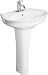 Bathroom Sink Pedestal by Kohler - K-2283-1 in Biscuit