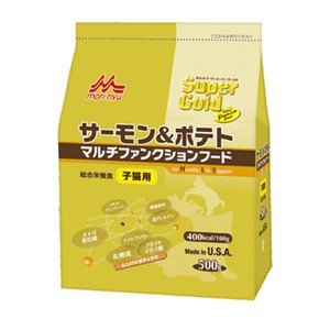 【クリックで詳細表示】スーパーゴールド サーモン＆ポテト 子猫用 500g： ペット用品