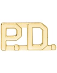 Single Detail Page Misc: Collar Insignia - 1/2-inch high - EMT / Gold - Pair - UNIFORM INSIGNIA