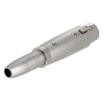 Dayton Audio XFQFS XLR Female to 1/4" Stereo Female Adapter