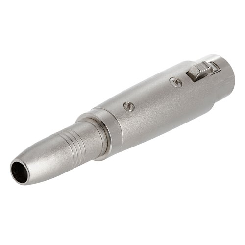 Dayton Audio XFQFS XLR Female to 1/4" Stereo Female Adapter