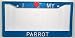 Blue Glitter I Love My Parrot Frame
