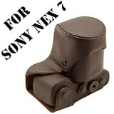 Discount on MegaGear “Ever Ready” Protective Dark Brown Leather Camera Case, Bag for Sony NEX-7 with Lens