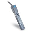 Kensington 62130A Guardian Standard 6-Outlet Power Strip and Surge Protector
