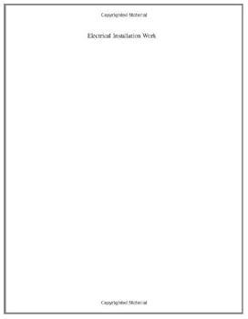 electrical installation work. fourth edition - brian scaddan ieng. miie (elec)