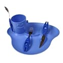 5-Piece Party Dining Set - Blue