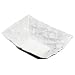 American Metalcraft, Inc. Crumple Porcelain Square Bowl, 13in x 3-1/2in H