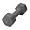 Cap Barbell Neoprene Dumbbell (Gray, 6-Pound)