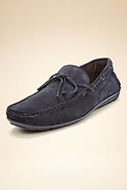 Collezione Suede Stain Defence Bow Driving Shoes