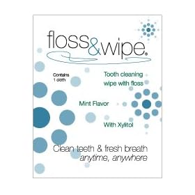 Floss & Wipe - Box of 50