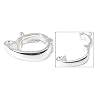 (1) Medium Pearl Enhancer Sterling Silver