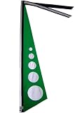 Green - bicycle safety flag - Large