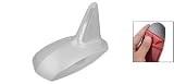 Amico Vehicle Auto Shark Fin Style Silver Tone Decoration Antenna Amico Vehicle Auto Shark Fin Style Silver Tone Decoration Antenna