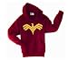 WONDER WOMAN SYMBOL Red Hoodie Sweatshirt