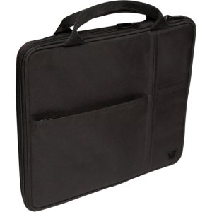 V7 TD20BLK Carrying Case (Attaché) for 10.1 iPad, Tablet PC - Black