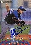 Marc Valdes, Montreal Expos, 1998 Donruss Rookie Autographed Card