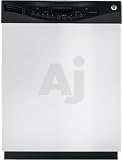 GE GLD5660NSS Full Console Dishwasher with 5 Wash Cycles, 6 Wash Options, Electronic Controls, Maximum Capacity Upper Rack and 57 dBA Sound Package: Stainless Steel