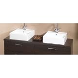 Aurora Wooden Bathroom Vanity Gray Oak