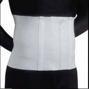 Traditional Elastic Abdominal Binder, Size: XXL; Height: 10'' / 25cm; Hip Circumference: 46