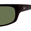 RAY BAN RB 4026 601S MATTE BLACK SUNGLASSES