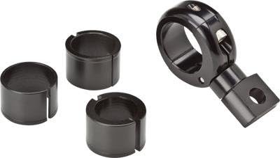Piaa 74004 Universal Billet Light Mounting Bracket 1 1/2in.-1 3/4in. - Black