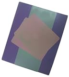 PKG(8) Unused X-Ray Film in Assorted Sizes and Shapes. Great for Craft Projects and Scrapbooking!