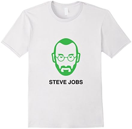 Men's Steve Jobs Shirt Shirts T-Shirt T-Shirts Tshirt Tshirts Tee XL White