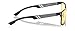 Gunnar Optiks VIN-06101 Vinyl Full Rim Ergonomic Advanced Computer Glasses with Amber Lens Tint, Onyx/Gunmetal Frame Finish