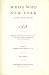 Who's Who in New York City and State 1938 by Winfield Scott Downs ISBN B000RV4YAE