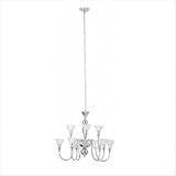 Pendelleuchte Liberty in Transparent / Chrom