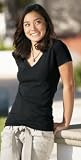 District Threads Ladies Perfect Weight V-Neck Tee